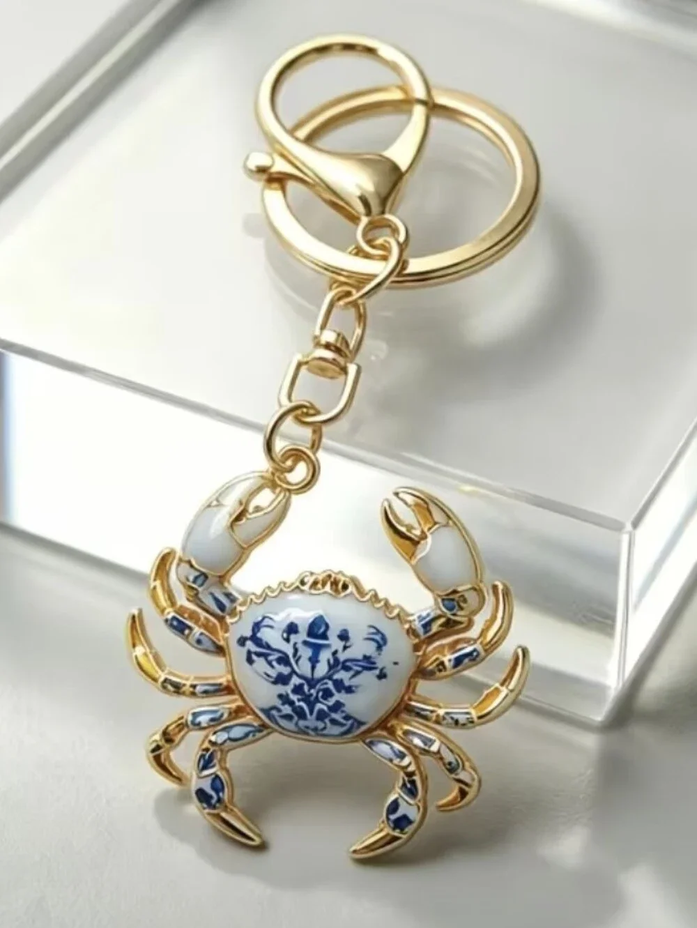 Crab Bag Charm/keychain NEW